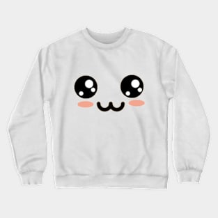 Cute Smiley Face Crewneck Sweatshirt